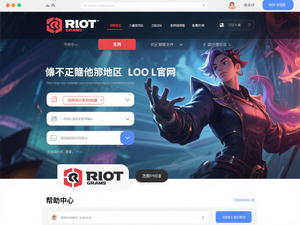 如果您不确定自己所在地区的LOL官网客服