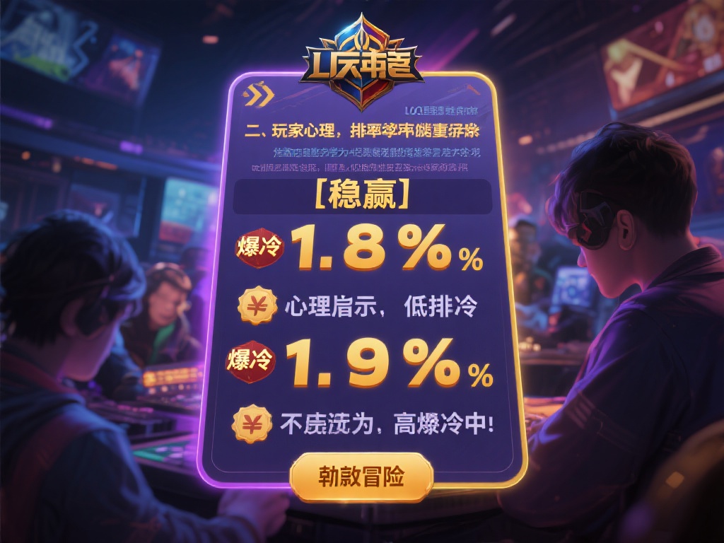 LOL赔率揭示的市场趋势与玩家心态剖析 二、玩家心理:赔率如何影响决策
在LO