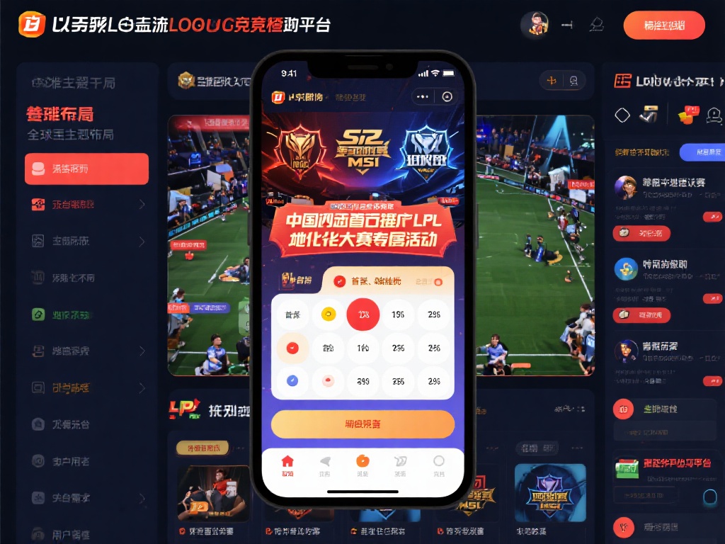 以某主流LOL竞猜平台为例，其赛事覆盖范